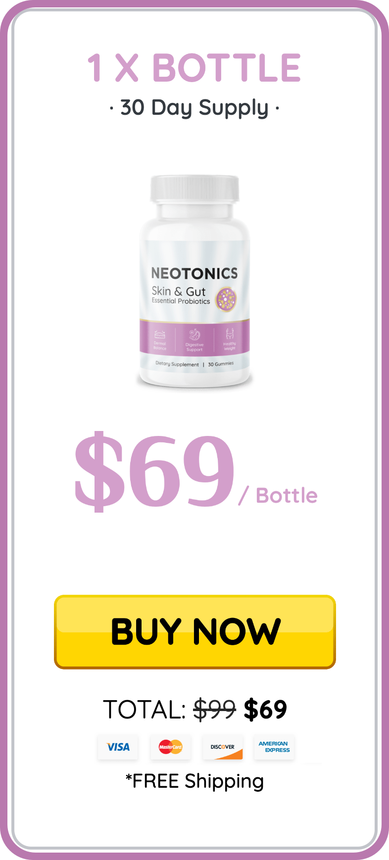 NeoTonics™ - 1 Bottle